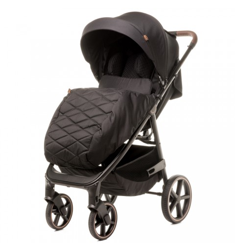4Baby Stinger Pro - wózek spacerowy, lekki do 22kg | Black